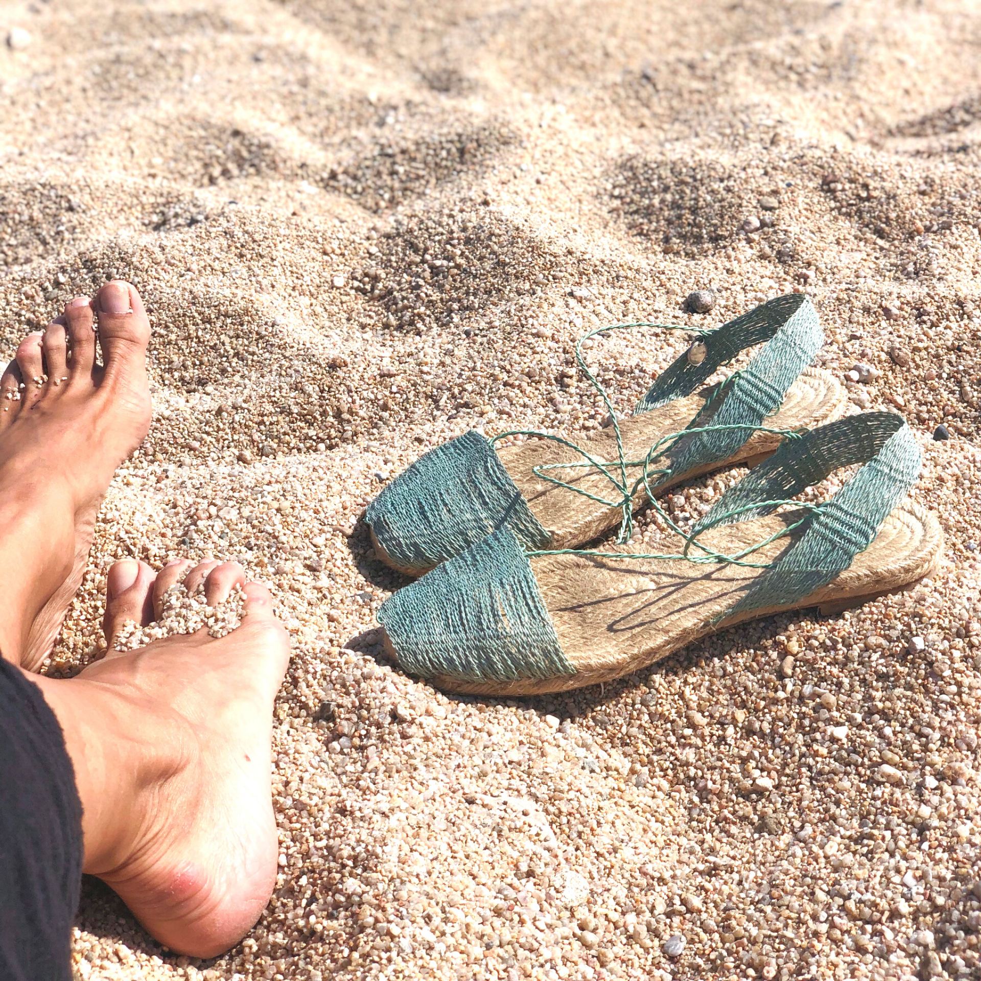 Els nostres peus tenen ganes de caminar espardenyes mediterranies tradicionals Eivissa.